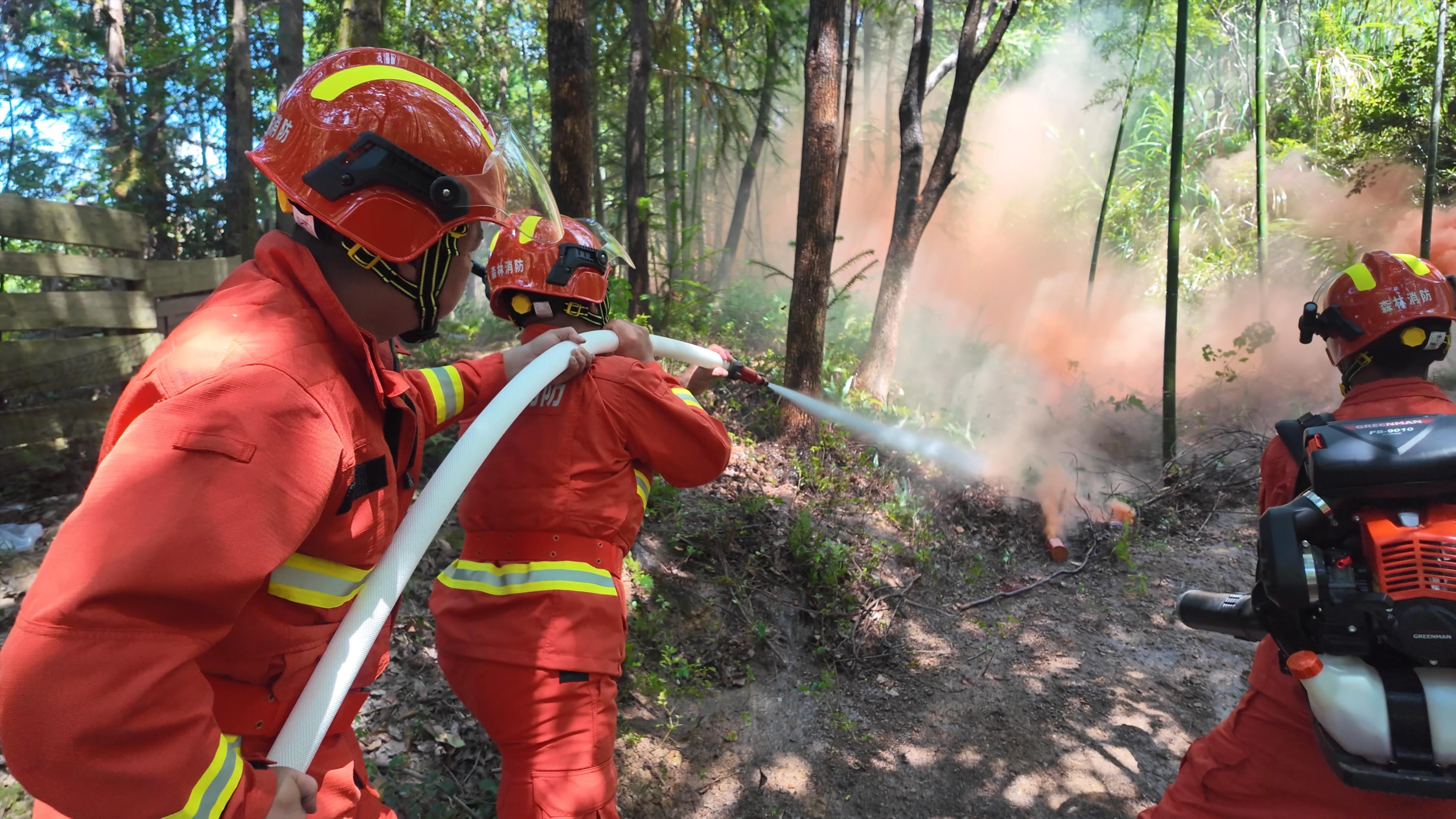 福建金森參加2025年三明市森林防滅火應(yīng)急演練 筑牢秋冬季森林安全防線